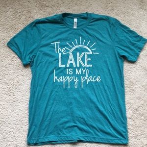 The Lake is My Happy Place t shirt
